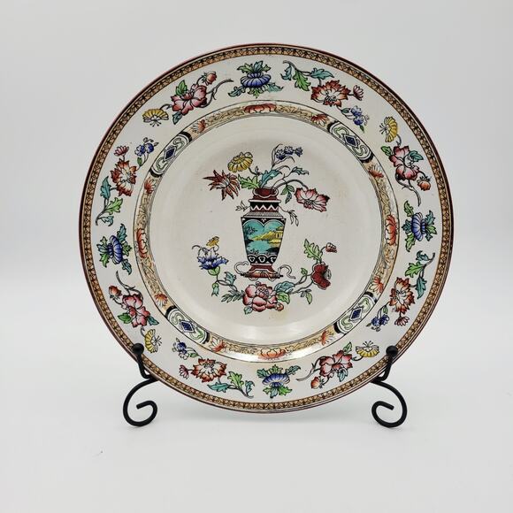 Set of 5 Brownfield & Sons Trademark Soup Plates Ironstone Antique Number 115 - Picture 4 of 16